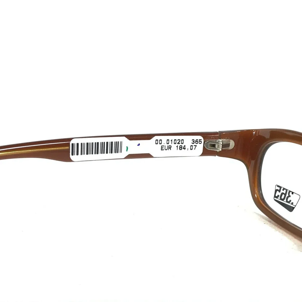 FreudenHaus 365 Eyeglasses Frames Charles:bbb Shiny Brown Thick Rim 46-17-135